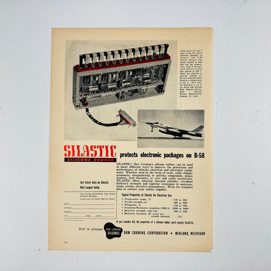 Silastic B-58 Ad