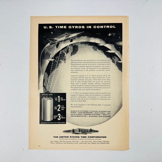 US Time Corporation (TIMEX) Gyros in Control