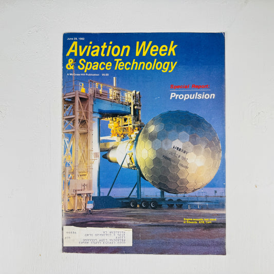 June 28, 1982 Cover: Propulsion