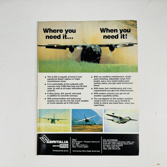 Aeritalia G-232/C-27