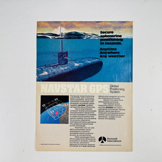 Rockwell Submarine Positioning