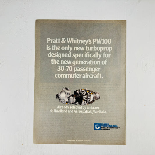 Pratt & Whitney Canada PW100 Turboprop