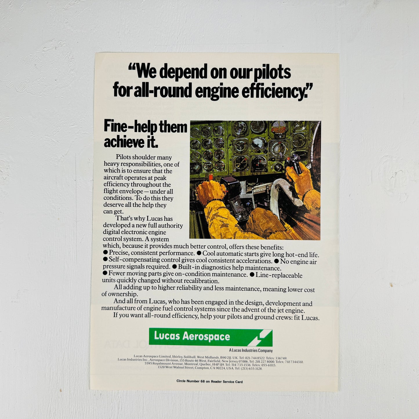 Lucas Aerospace FADEC