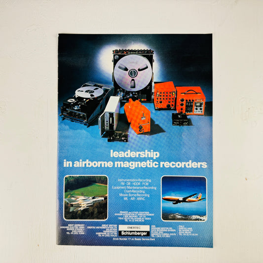 Schlumberger Magnetic Recorders