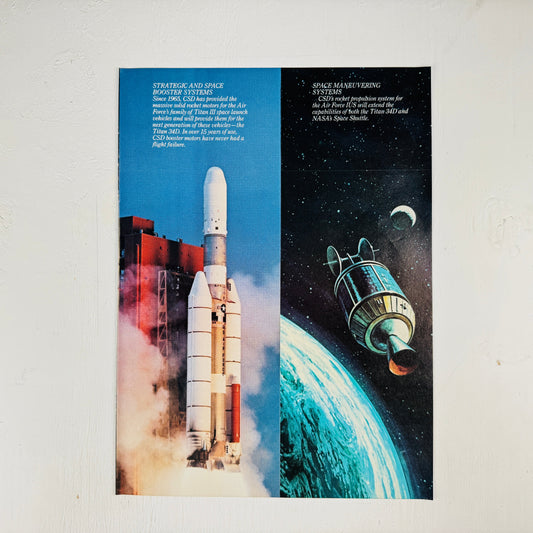 Titan III and Shuttle IUS, Pratt & Whitney Chemical Systems