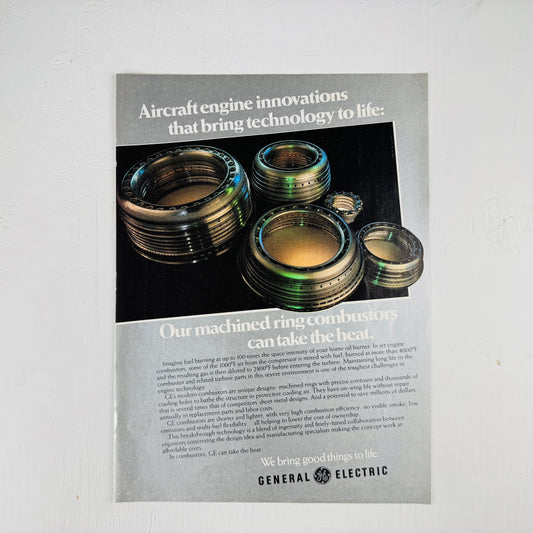 GE Machined Ring Combustor