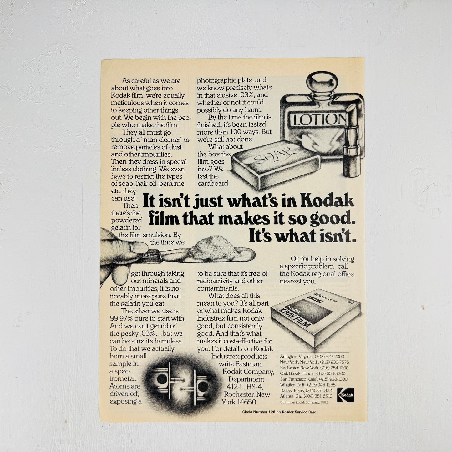 Kodak: It's what isn't