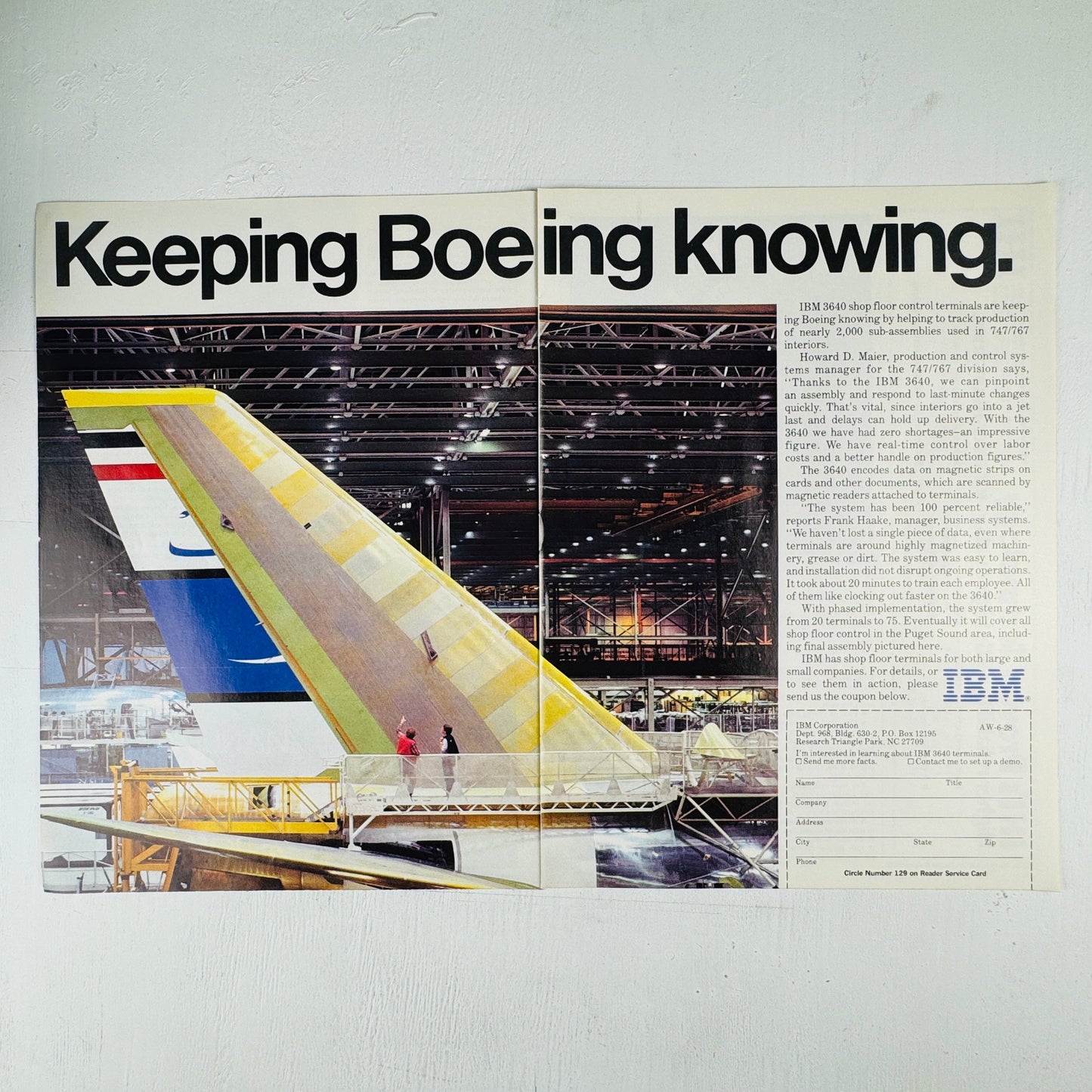 IBM: Keeping Boeing Knowing