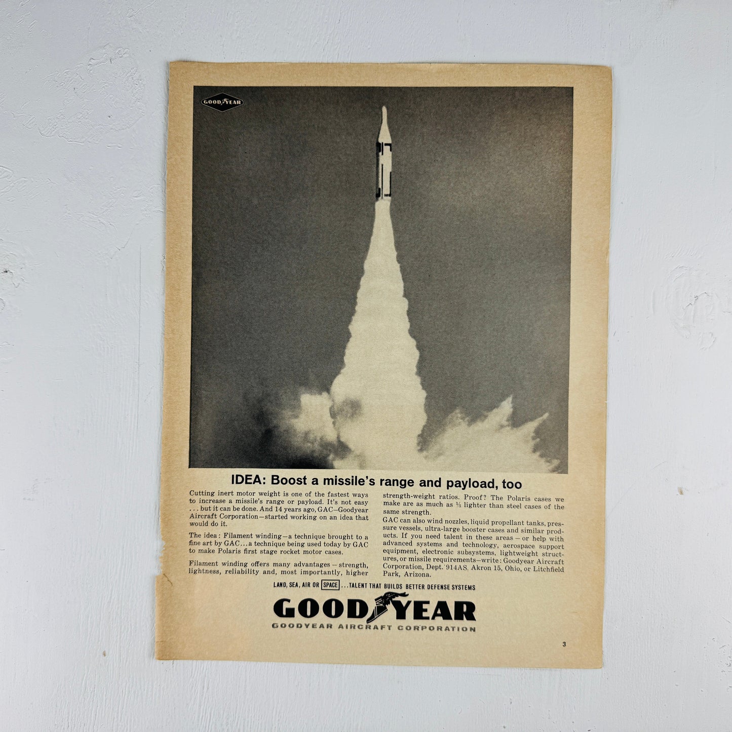 Goodyear Polaris Missile