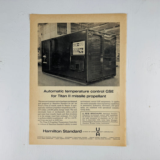 Hamilton Standard Titan II GSE