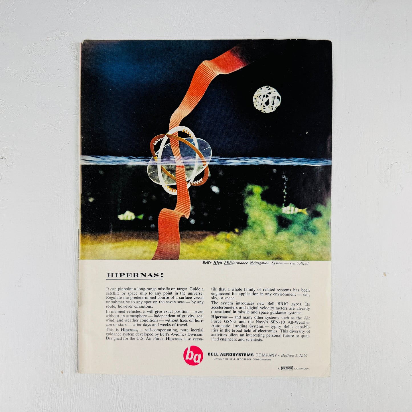 Bell Aerosystems Inertial Guidance System