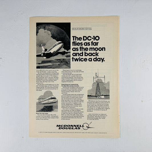 DC-10 Moon & Back Twice a Day