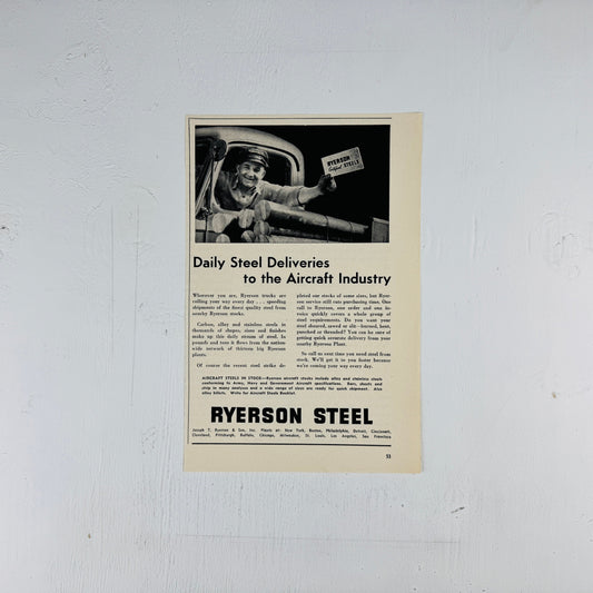 Ryerson Steel: Daily Deliveries
