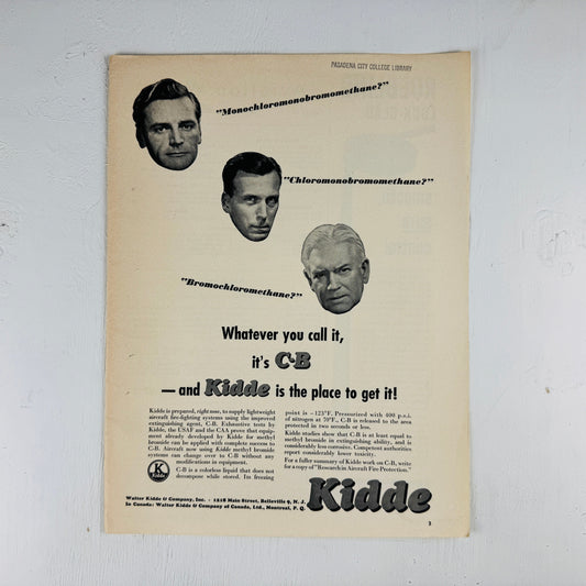 Kidde C-B Fire Supression