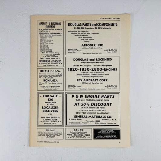 1949 Searchlight Section