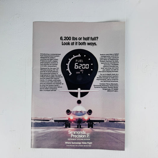 Simmonds Precision Fuel Monitor