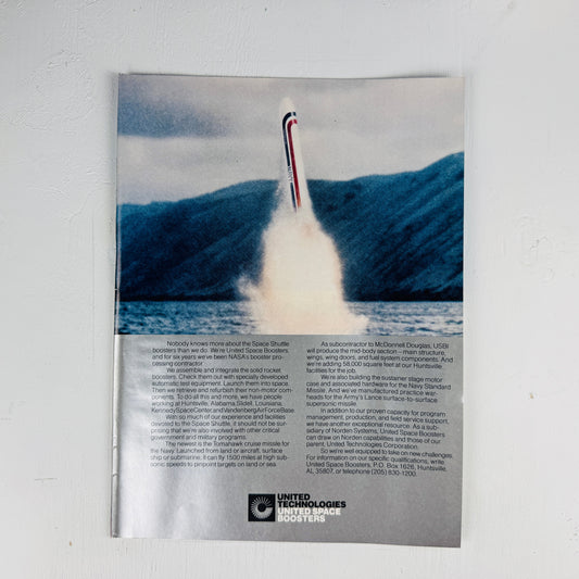 UTC Boosters Tomahawk