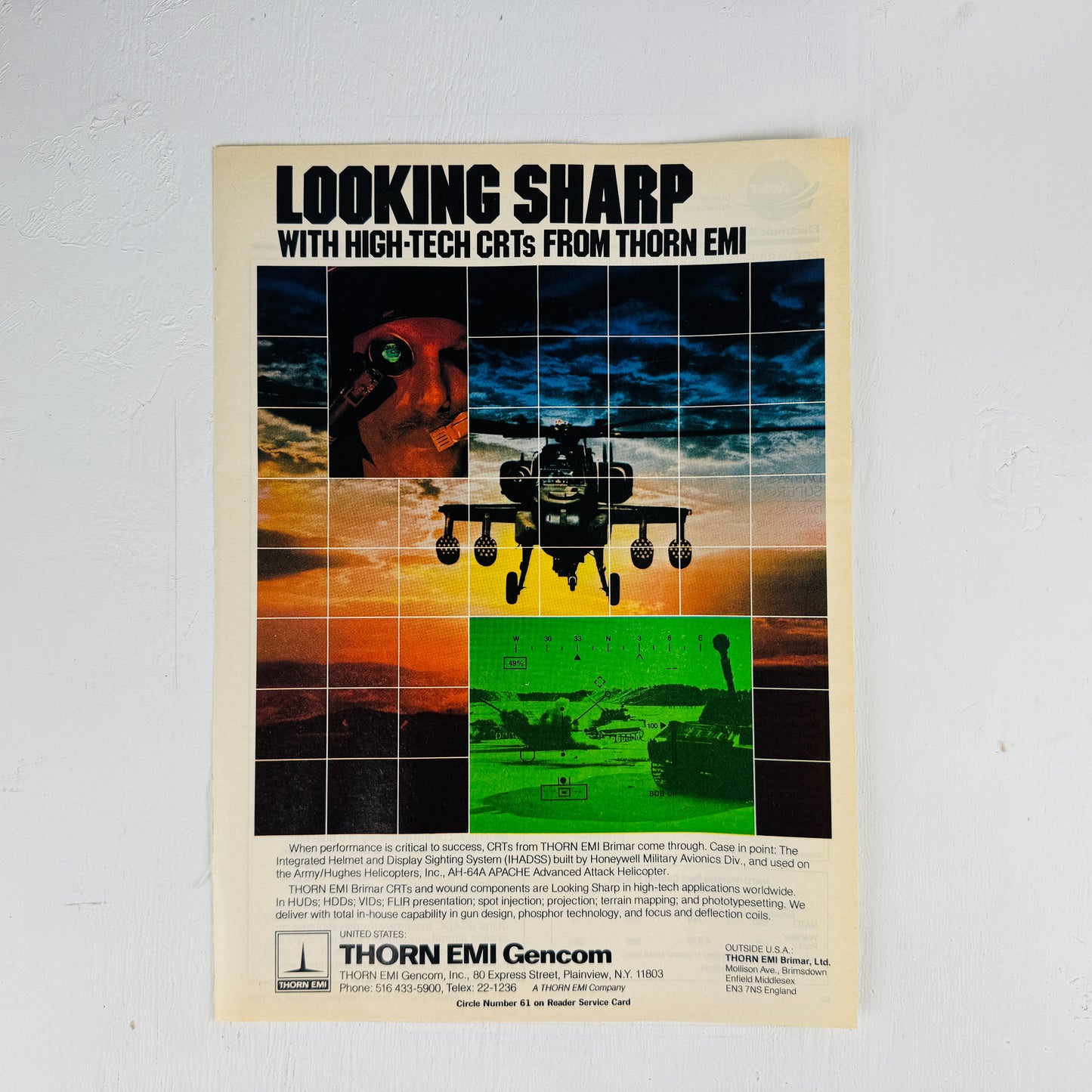 Looking Sharp Gencom CRT Ad