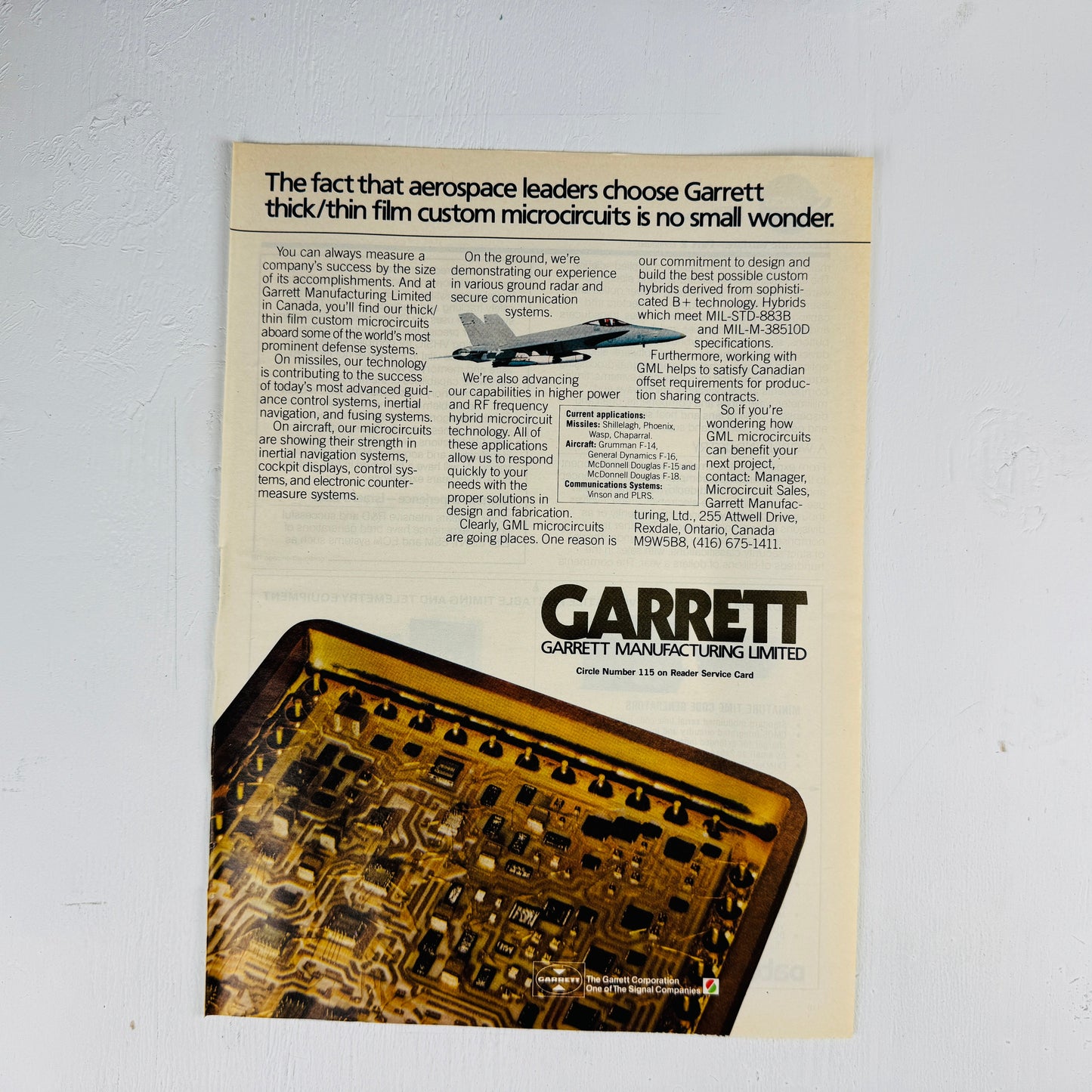 Garrett Microcircuits