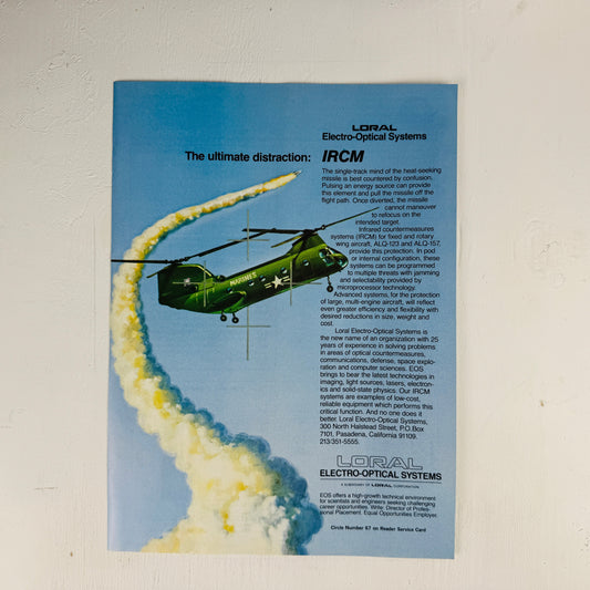 Loral H-46 Countermeasures