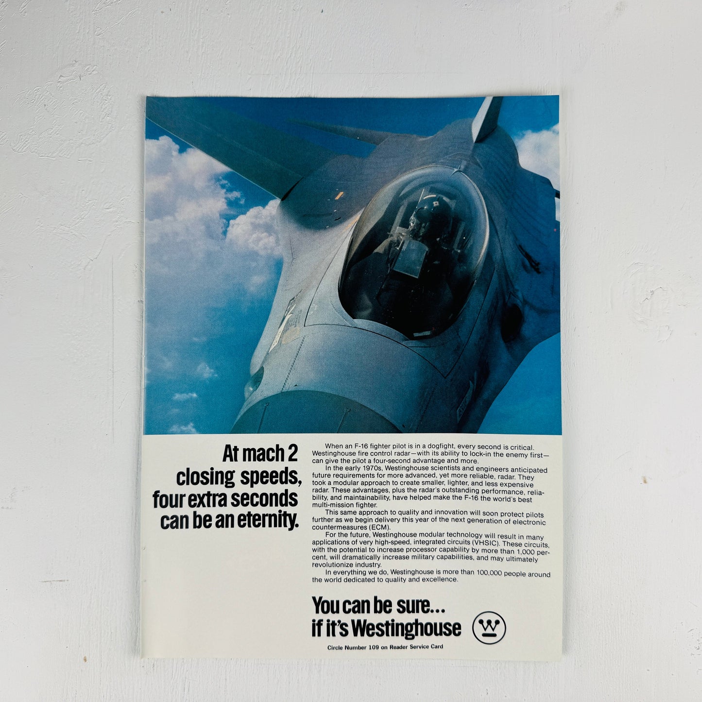 F-16 Fire Control Radar Ad