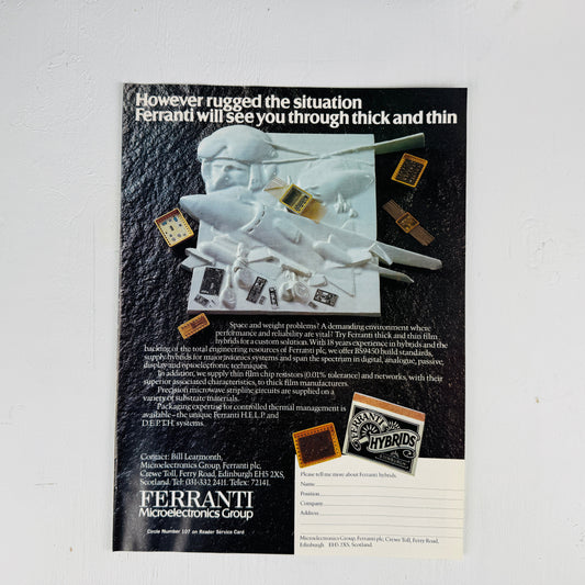 Ferranti Microelectonics Rugged