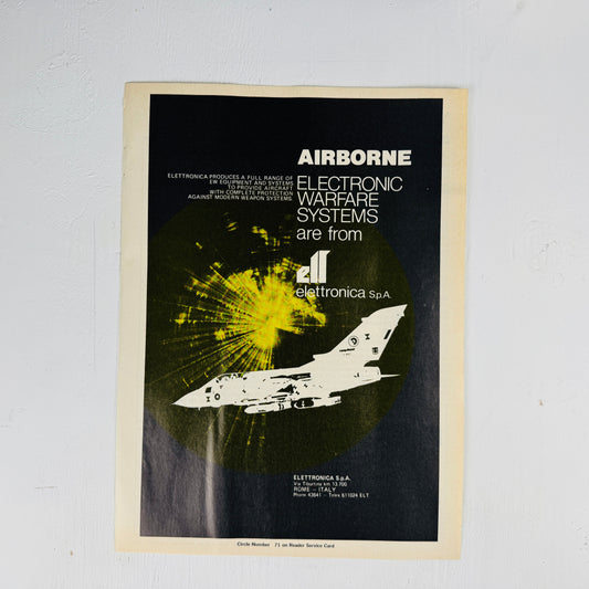 Elletronica Tornado Electronic Warfare