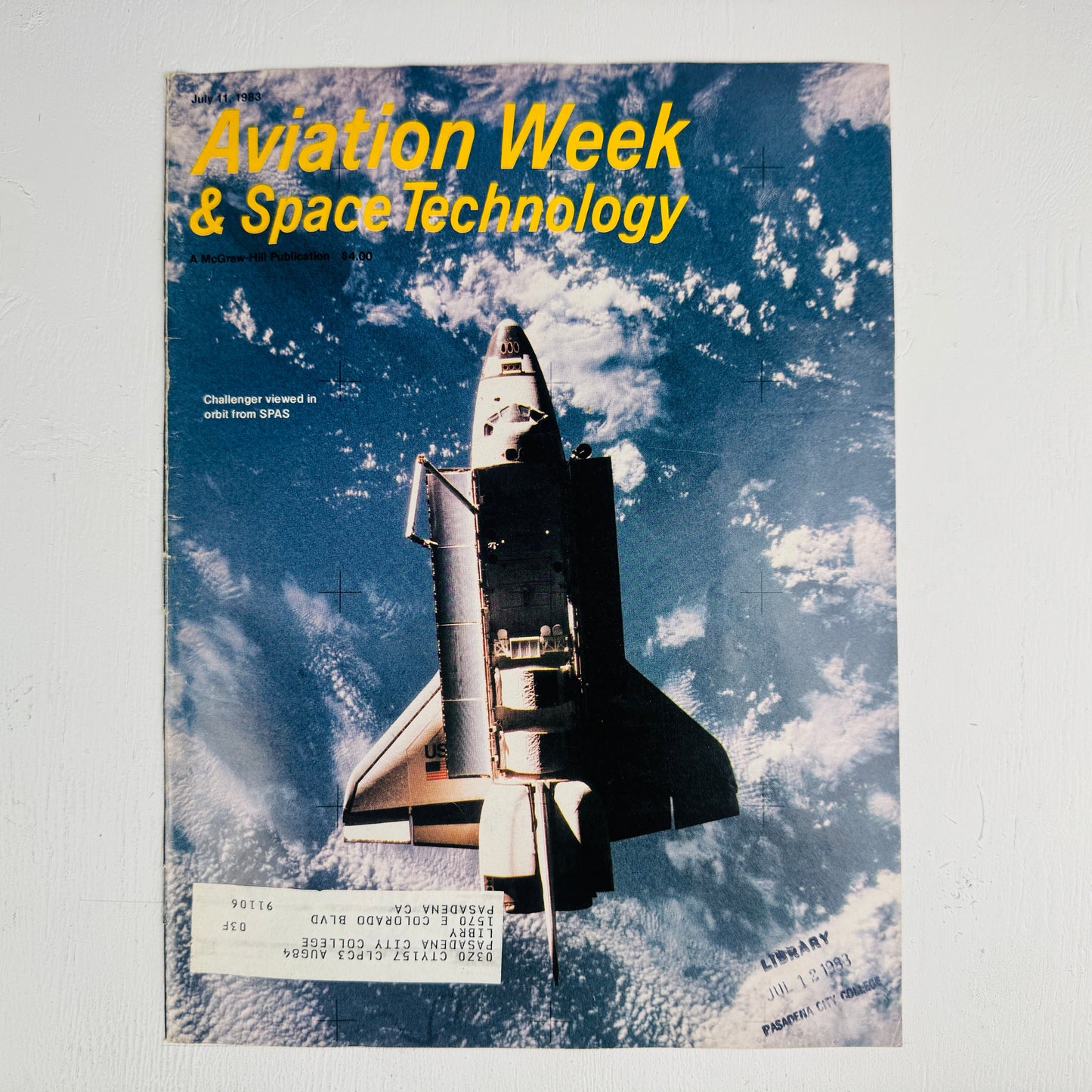 Space Shuttle Challenger 1983 Cover